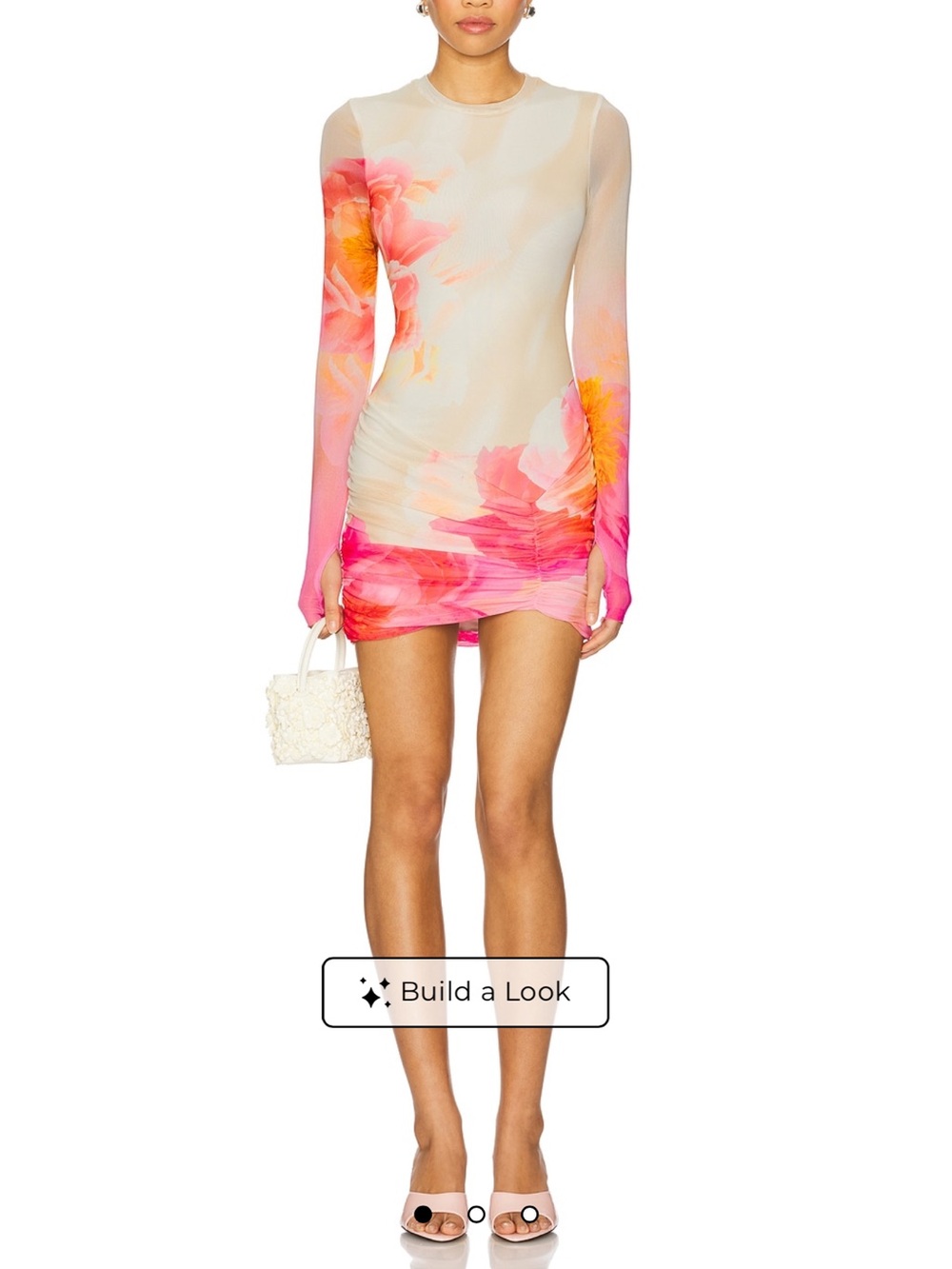 AFRM Mirza Dress Cloud Floral